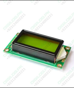0802 Lcd Module 8 x 2 Character Display 3.3v / 5v Led