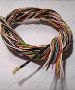 1 Meter 10pcs Hard Jumper Wires 100cm Spiral Wrap 10 Core