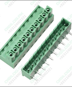 10 Pin Connector Pcb Mount Right Angle Bent Screw Terminal