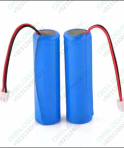 1500mah 3.7v 18650 Battery With Wire Jst Connector