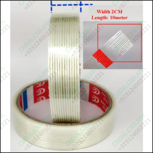 2cm Strong Fiber Strips Adhesive Tape For Rc Model