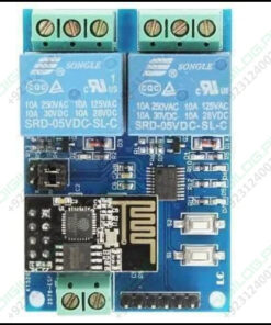 5v Esp8266 Dual-channel Wifi Relay Smart Home Mobile App
