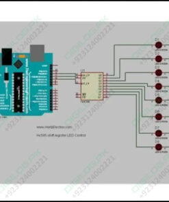 74HC595 8 Bit Serial To Parallel Shift Register IC