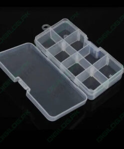 8 Grid Electronic Component Organizer Storage Box Tool Case