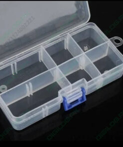 8 Grid Electronic Component Organizer Storage Box Tool Case
