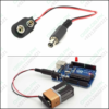 9v Battery Snap Connector To Dc Male Power Adapter Cable