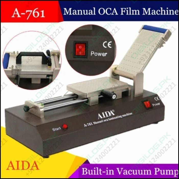 Aida A-761 Automatic LCD Touch Screen Film Laminator OCA