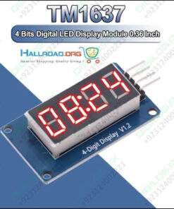 Arduino Tm1637 4 Digit 7 Segment Display Module Led