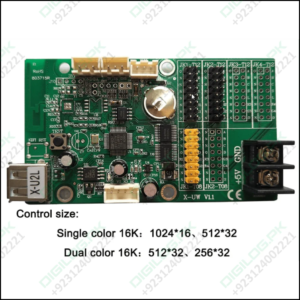 Bx-u2l P10 Led Signs Control Card Display Module Single &
