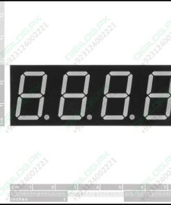 Common Anode 4 Digit 7 Segment Red Led Display