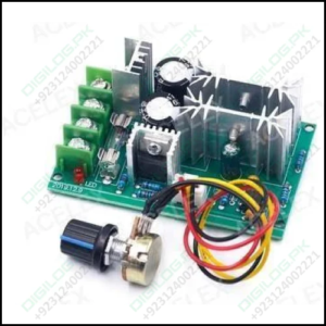 Dc 10-60v 20a Pwm Universal Motor Speed Controller Regulator