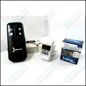 Digital Ceiling Fan Dimmer With Remote Control Piano Fitting