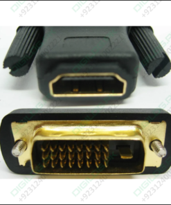 Dvi To Hdmi Converter Dvi-i Male Female Video Plug Adapter