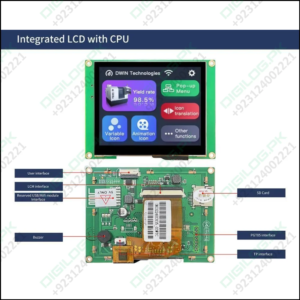 Dwin 3.5 Inch Hmi Tft Touch Screen Lcd Display