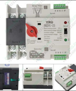 Efficient 125A Dual Power Automatic Transfer Switch