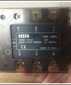 Fotek/tsr-40da Three-phase Solid State Relay 40a Dc Control