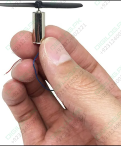 Helicopter Coreless Micro Dc Motor With Propeller