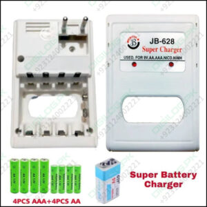 Jb 628 Aa Aaa 9v Battery Charger In Pakistan