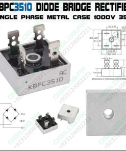 Kbpc3510 Bridge Rectifier Diode - Single Phase Metal Case