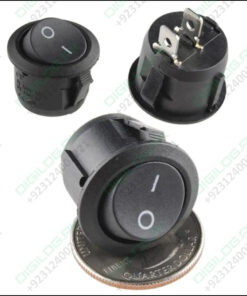 Kcd-107 Spst Round Rocker Switch Button