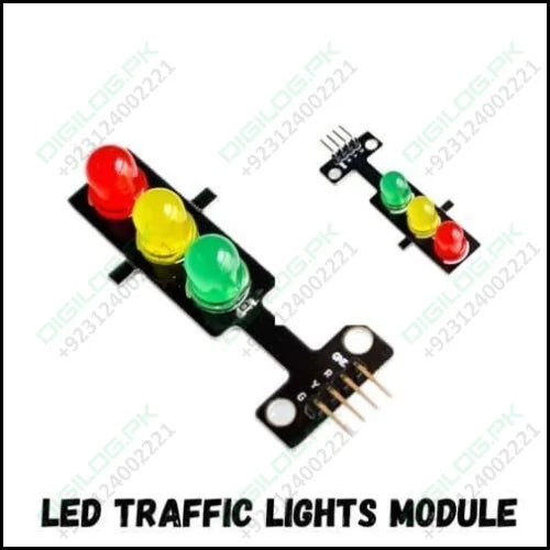 Led Traffic Light Module 5v Digital Signal Output Emitting