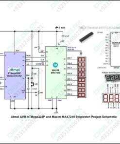 Max7219 Seven Segment And Dot Matrix Display Driver