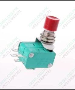 Micro Push Button Limit Switch With 2 Switches Fitting