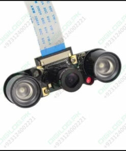 Night Vision 5mp Camera Module For Raspberry Pi With 2 Ir
