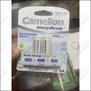 Original Aa 1.2v Camelion Rechargeable Cell Battery 1000mah