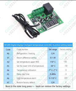 Original W1209 Temperature Controller