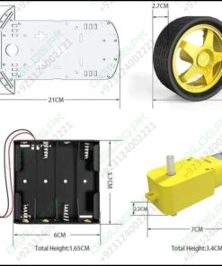 Orignal Imported 2wd Smart Robot Car Chassis Kit
