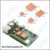 Raspberry Pi 4 Model b Heatsink Metal Copper Passive
