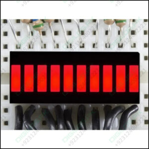 Red 10 Segment Light Bar Graph Led Display
