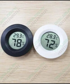 Round Lcd Hygrometer Thermometer Temperature Humidity Meter