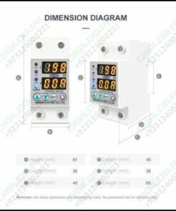 Tomzn Tovpd1-60 Adjustable Over And Under Voltage Relay
