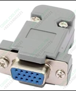 Vga Connector With Cover Type a Female Db-15