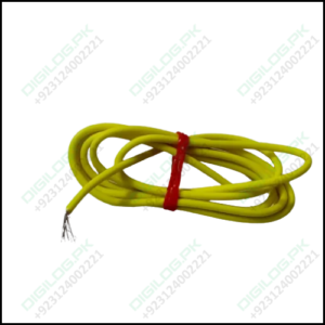 Yellow 1m Solderable Wire Hard Wires For Wiring Jumper Cable