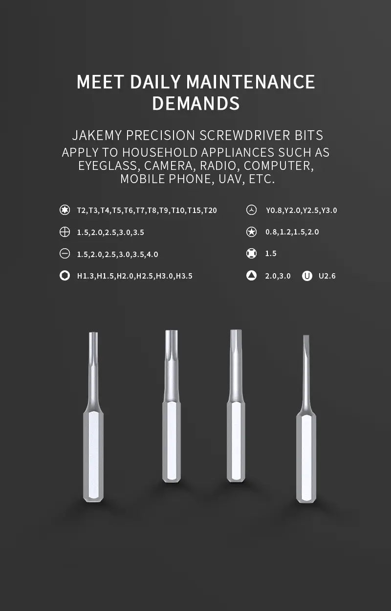 Jm-y03 Plus 43 In 1 Dual Dynamics Precision Electric