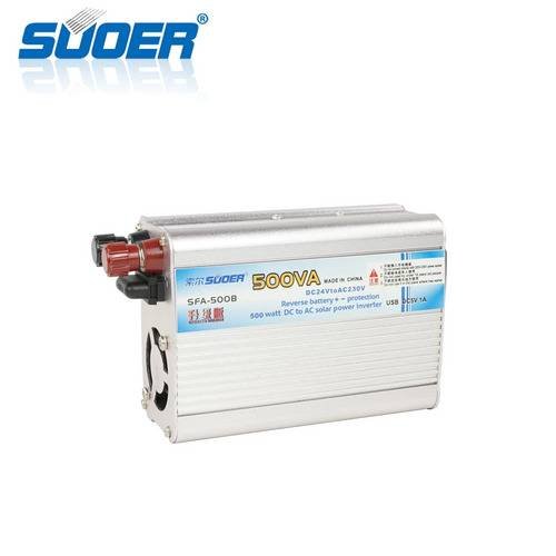 Solar Power Inverter Suoer 500 Watt 24v Original Sfa 500b