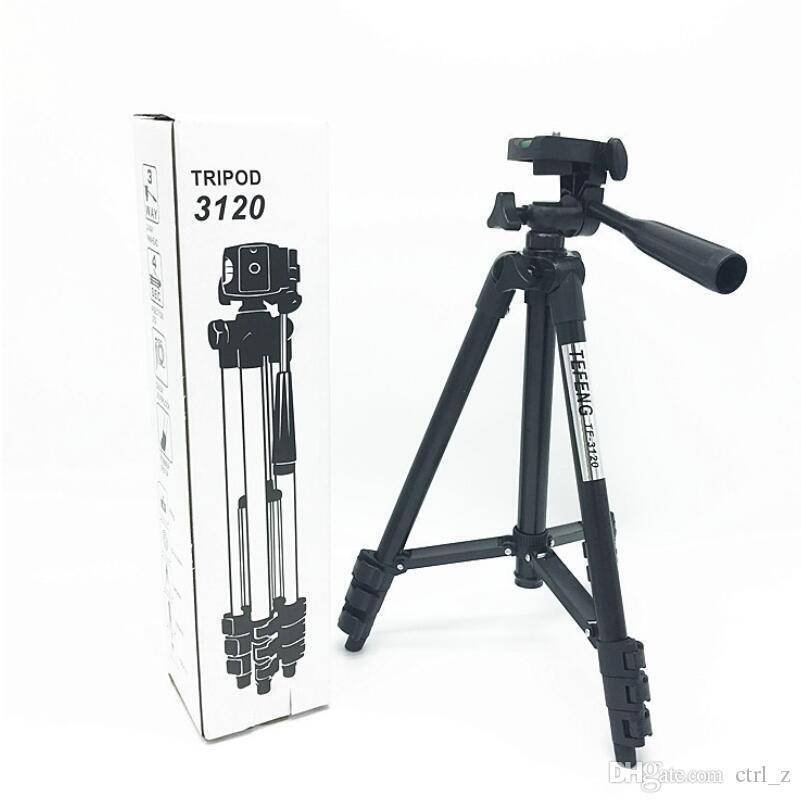 3120 Adjustable Tripod Stand With Mobile Holder For Camera