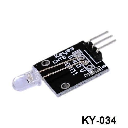 7 Color Flashing Led Module Ky 034 Hw-481 In Pakistan