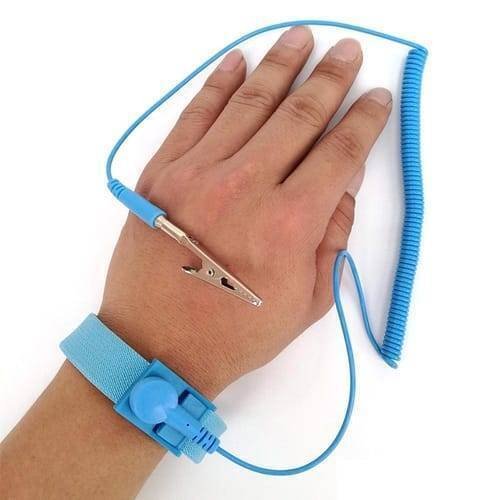 Antistatic Wrist Strap Esd Grounding Band Bracelet With Clip