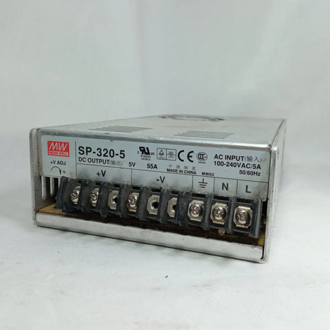 275W 5V 55A Power Supply Mean Well MW ﻿SP-320-5 Lotted in Pakistan