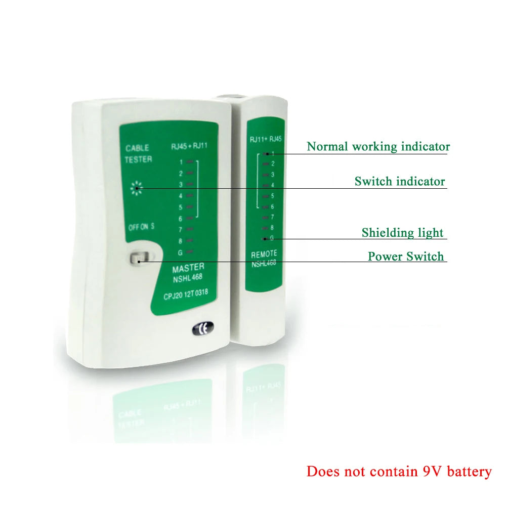Image result for bs-468 rj45 rj11 network cable tester use