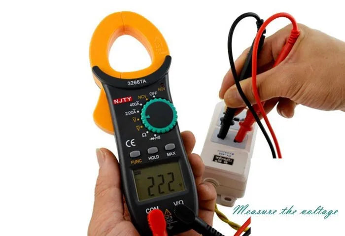 Digital Clamp Meter Njty Dc/ac Volt Amp Diode Ncv Multimeter