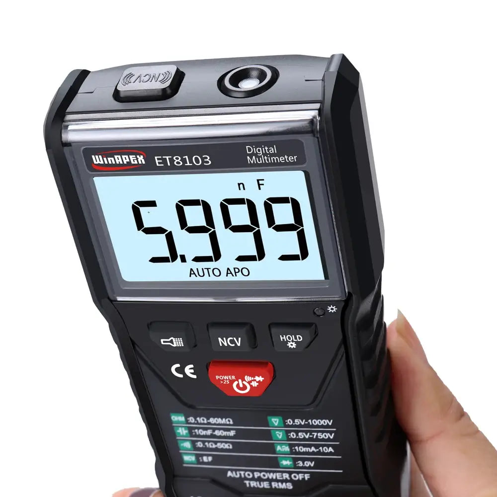 Winapex Et8103 Lcd Auto Measure Digital Multimeter 6000