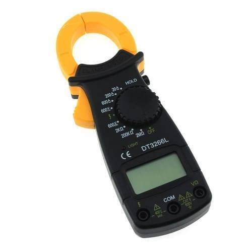 Portable Handheld Digital Clamp Meter Dt3266l Ac Dc