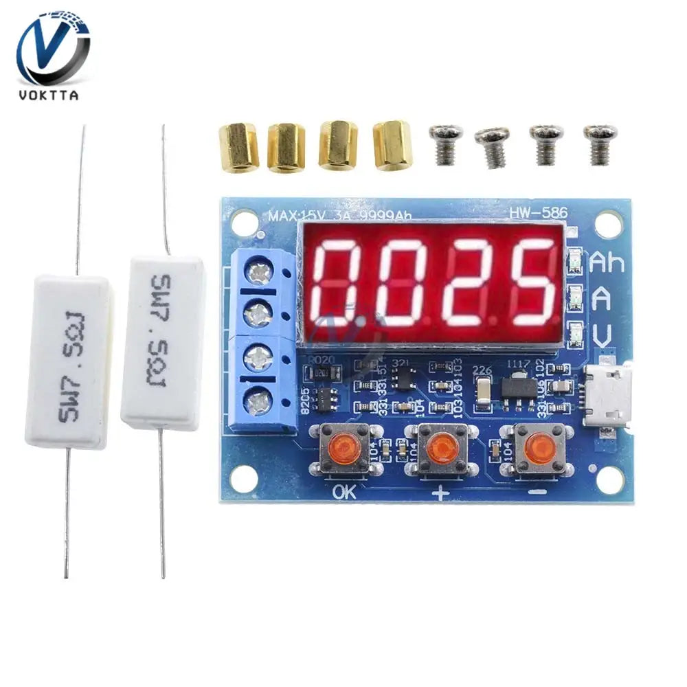 Xigeapg 18650 Lithium Battery Test ZB2L3 Battery Tester LED Digital Display  Resistance Lead-Acid Capacity Discharge Meter Household Batteries, Chargers  & Accessories Electronics & Photo umoonproductions.com