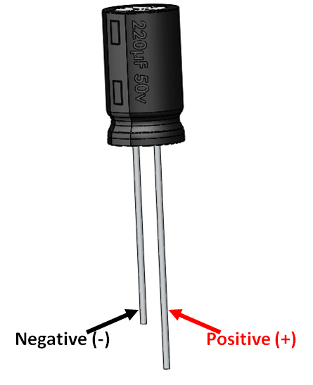 Electrolytic Capacitor Pinout