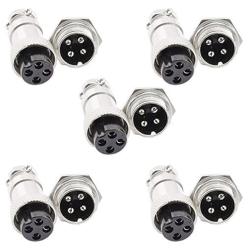 Image result for 4 pin 16mm xlr cable connector definition